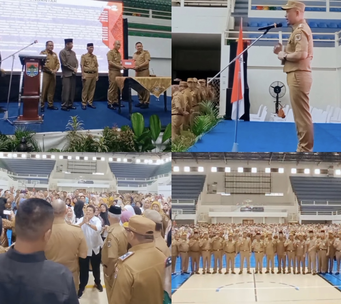 Apel Gabungan dan Acara Serah Terima Jabatan Wali Kota Lubuk Linggau Pemerintah Kota Lubuk Linggau