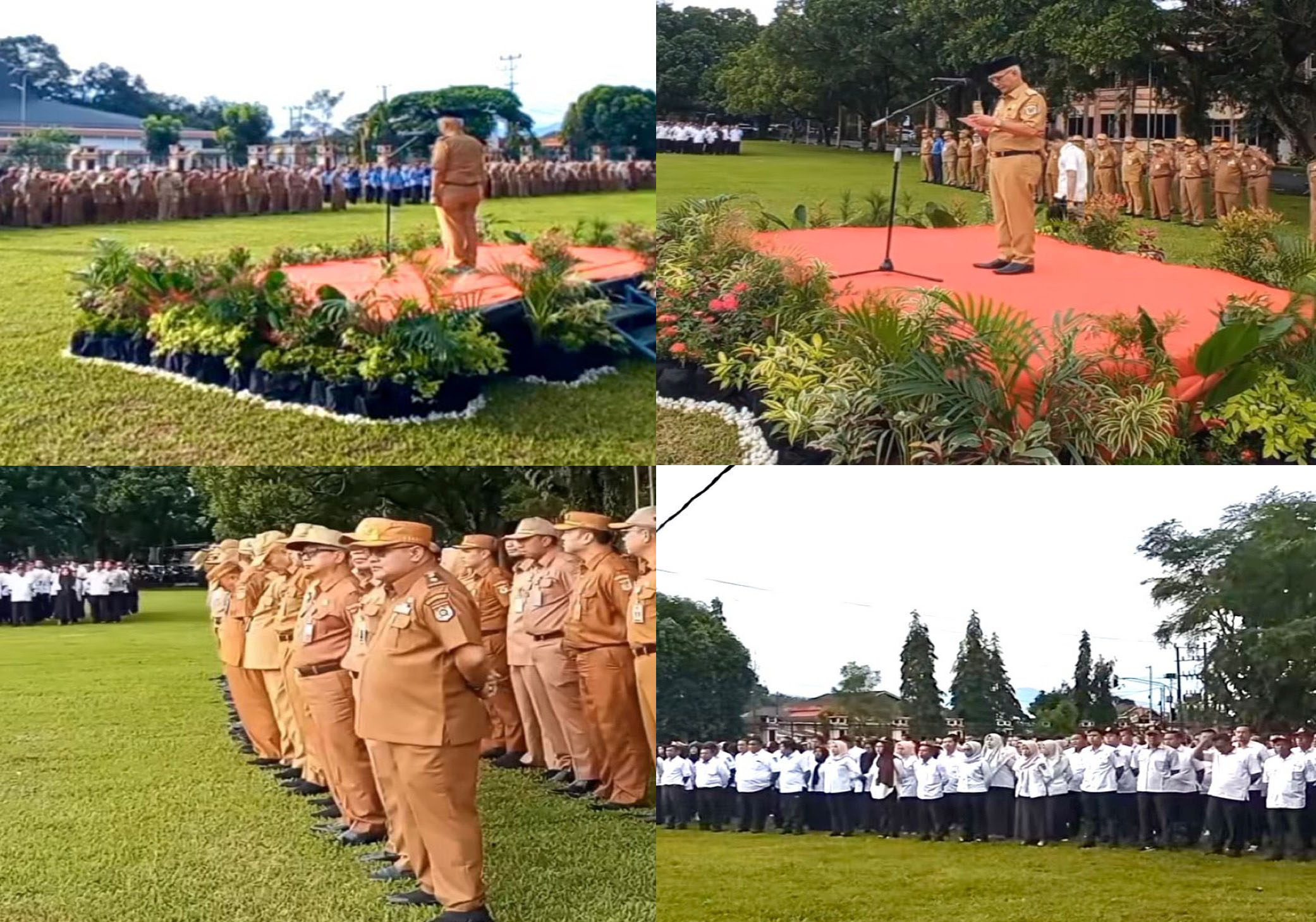 Apel Perdana bersama Wakil Wali Kota Lubuk Linggau H. Rustam Effendi