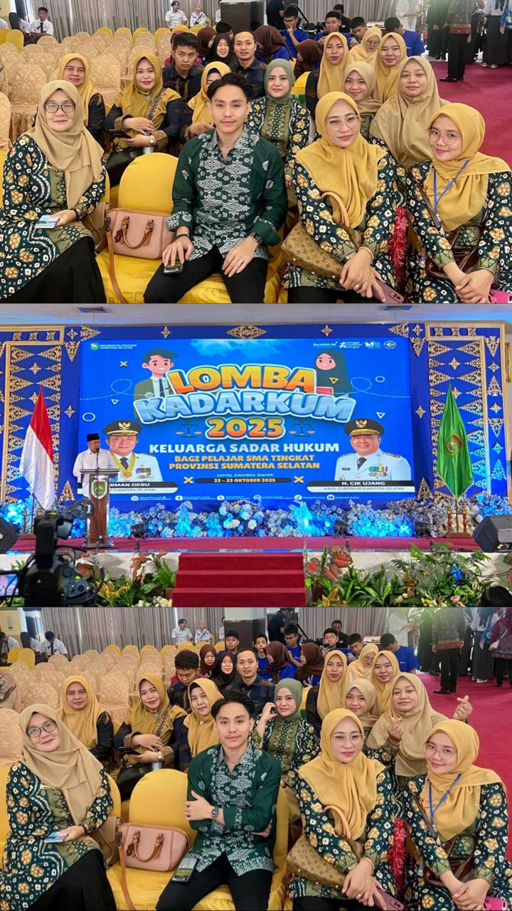 Gubernur Sumsel Buka Lomba Kadarkum 2025: Dorong Generasi Muda Jadi Pelopor Kesadaran Hukum