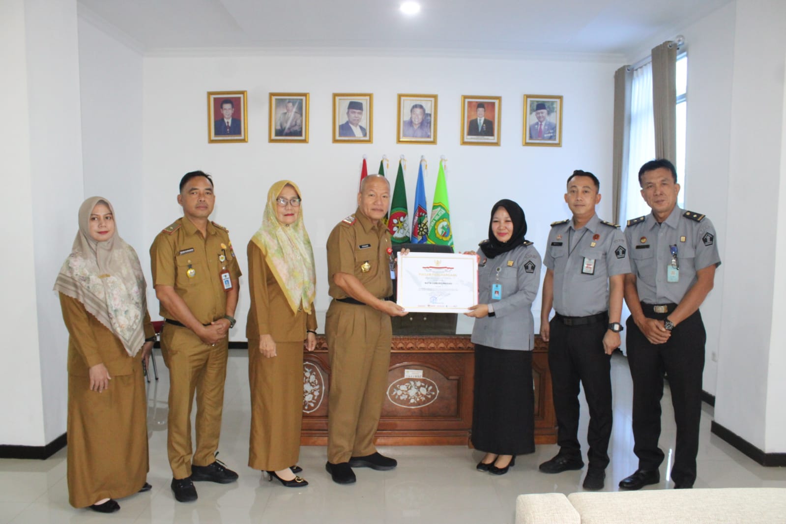 Kota Lubuklinggau Raih Piagam Penghargaan Kota Peduli HAM